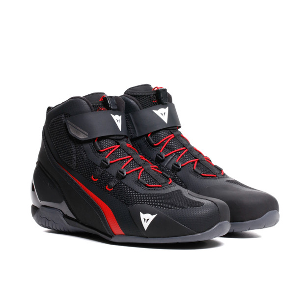 Dainese Men's Black/Red-Lava - Herian Air - Textile - 43