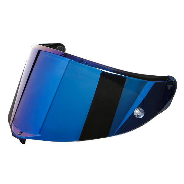 Agv Unisex Iridium Blue - Visor Pista Gp Rr/Pista Gp R/Corsa R - Mplk - Size: Os