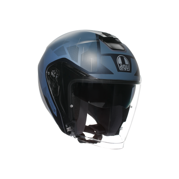 Agv Unisex Trieste Matt Blue/Grey - Irides E2206 - Size: Xl
