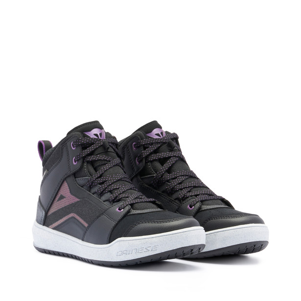 Dainese - Suburb D - Women Boots - Women - Black/white/metal Purple - 42