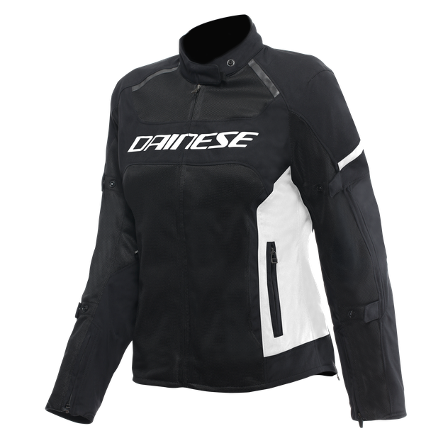 Dainese Women's Black/White/White - Air Frame 3 Tex - Textile - 46