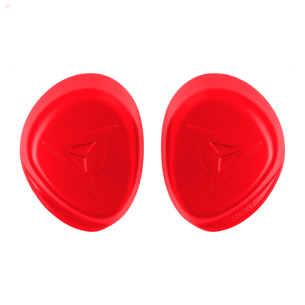 Dainese Unisex Fluo-Red - Pista Elbow Slider - Elbows - Os