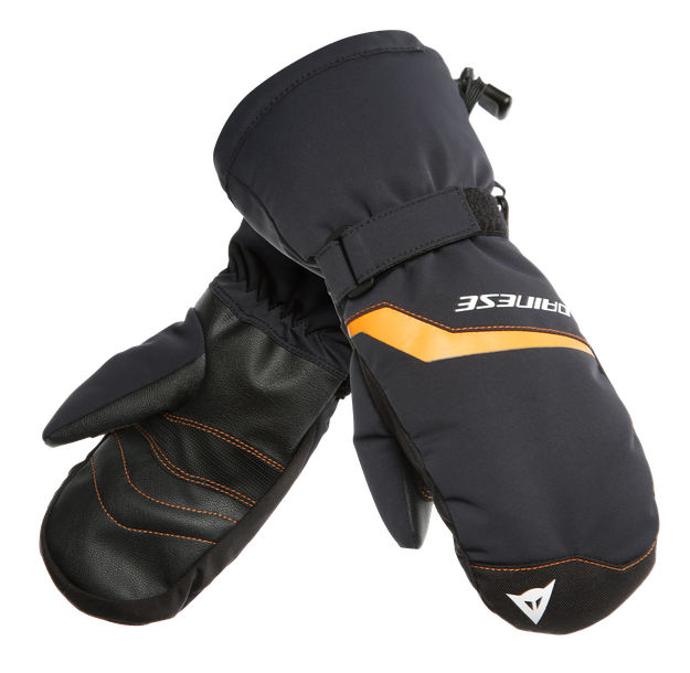 Dainese Unisex Kids Orange - Kid's Scarabeo Ski Gloves - Kids - Kid - Stretch-Limo/Russet - Jxl
