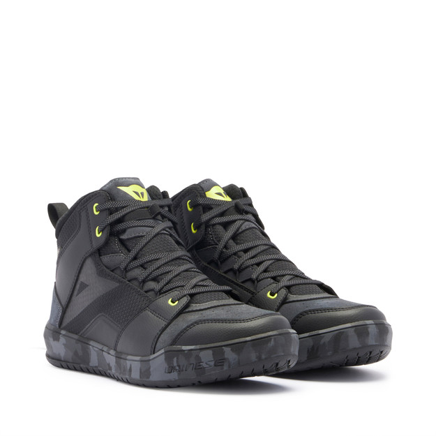 Dainese Men's Black/Camo/Acid Yellow - Suburb D-Wp - Waterproof - 41
