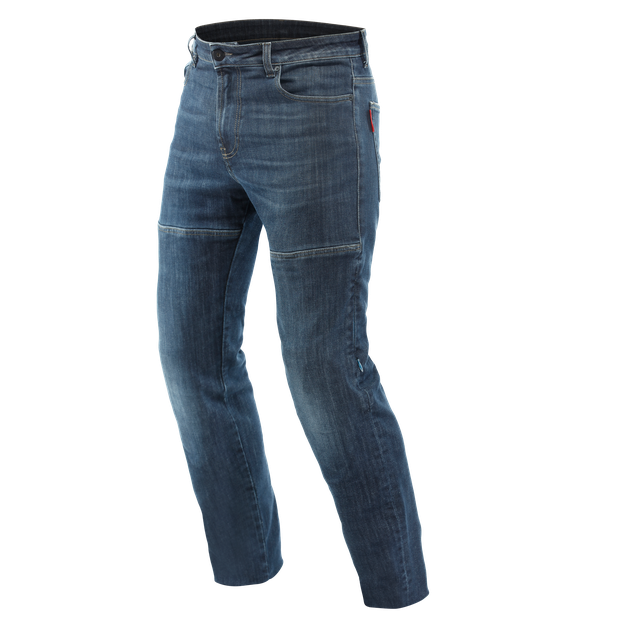 Dainese Men's Dark-Blue - Denim Blast Regular - Motorbike - 38