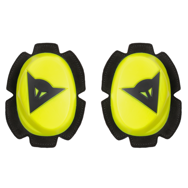 Dainese Unisex Fluo-Yellow/Black - Pista Knee Slider - Knees - Os