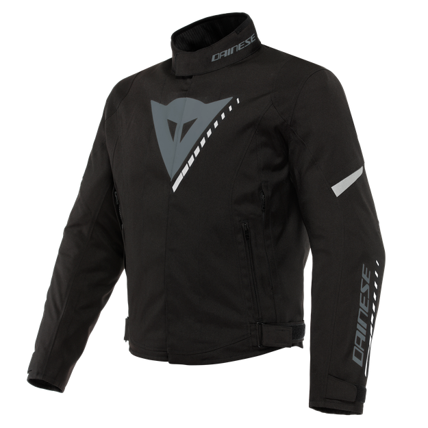 Dainese Men's Black/Charcoal-Gray/White - Veloce D-Dry - Waterproof - Size 44