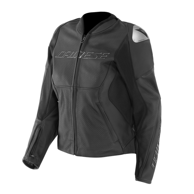 Dainese Women's Black/Black - Racing 5 - Leather - 42