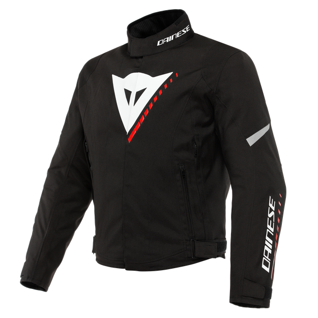 Dainese Men's Black/White/Lava-Red - Veloce D-Dry - Waterproof - Size 44