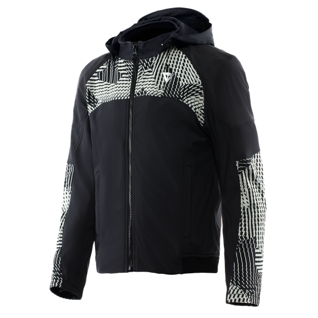 Dainese Men's Black/Moss Gray - Ignite 2 - Jackets - 46
