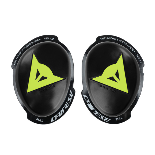 Dainese Unisex Black/Yellow-Fluo - Knee Slider Rss 4.0 - Os