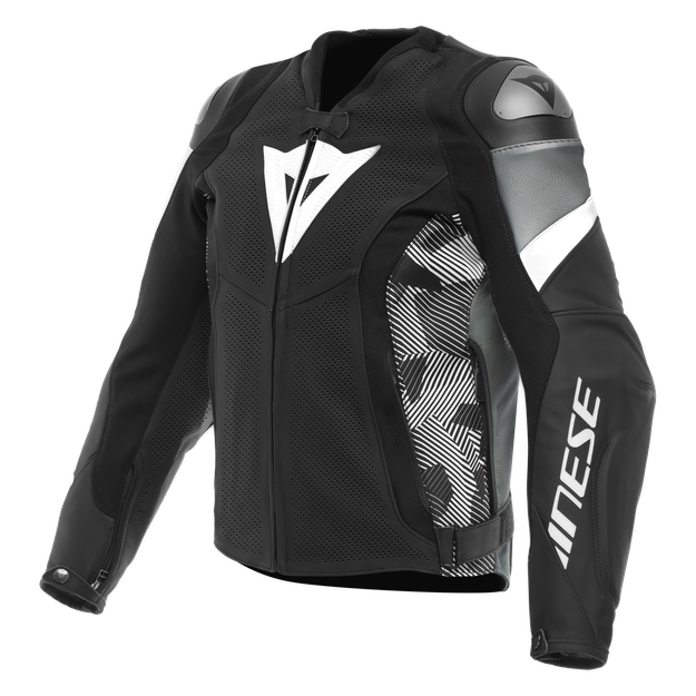 Dainese Men's Black/White/Anthracite - Avro 5 - Jackets - 46
