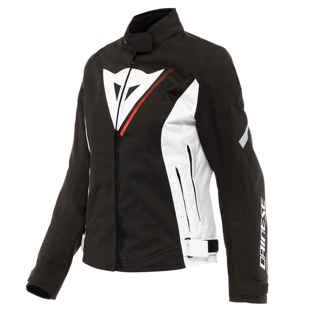 Dainese Womens Black/White/Lava-Red - Veloce D-Dry - Waterproof - Women - - Size 48