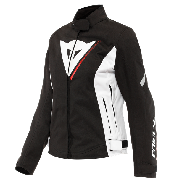 Dainese - Veloce Lady D - Women Jackets - Women - Black/white/lava-red - 40