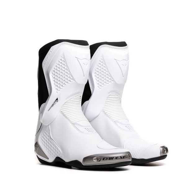 Dainese Men's White/Black - Torque 4 - Leather - 47