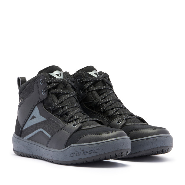 Dainese Women's Black/Iron Gate/Metal - Suburb D-Wp - Waterproof - Size 42