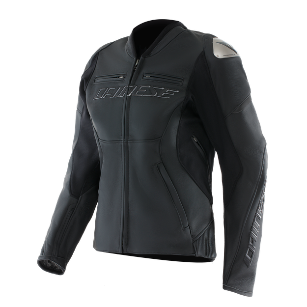 Dainese Women's Black/Black - Racing 5 - Leather - 44