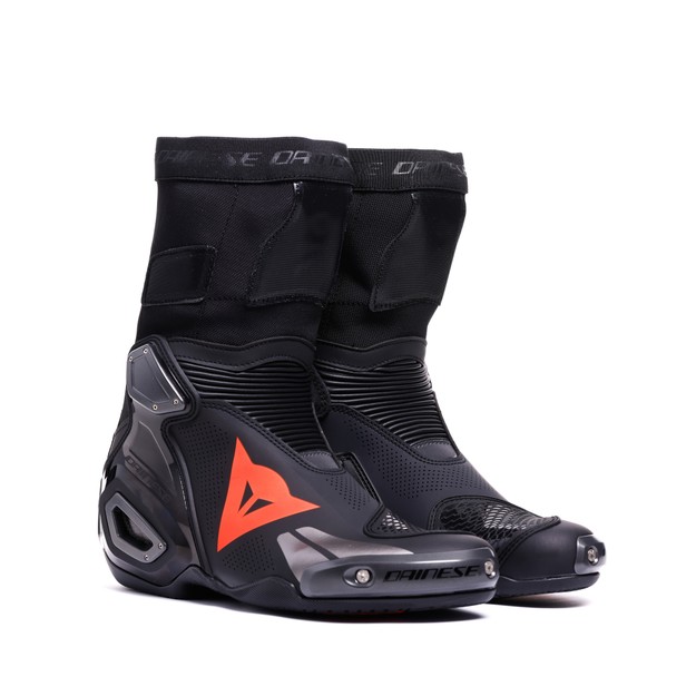 Dainese Men's Black/Black/Red-Fluo - Axial 2 Air - Leather - 41