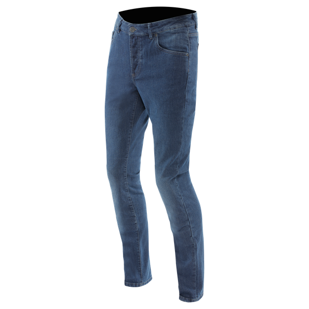 Dainese Men's Deep-Blue - 5-Pocket Denim Slim - Jeans - 42
