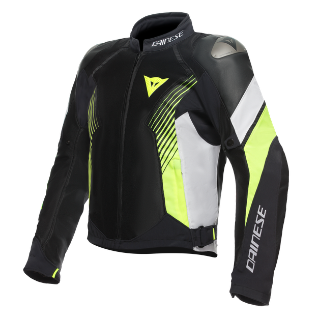 Dainese Men's Black/White/Fluo-Yellow - Super Rider 2 Absoluteshell - Jackets - 48