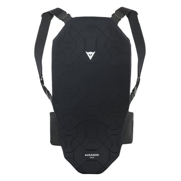 Dainese Unisex Black - Auxagon Ski Back Protector - Back Protectors - Stretch-Limo/ - Size 1