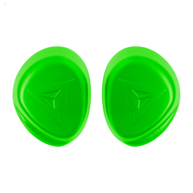 Dainese Unisex Fluo-Green - Pista Elbow Slider - Elbows - Os