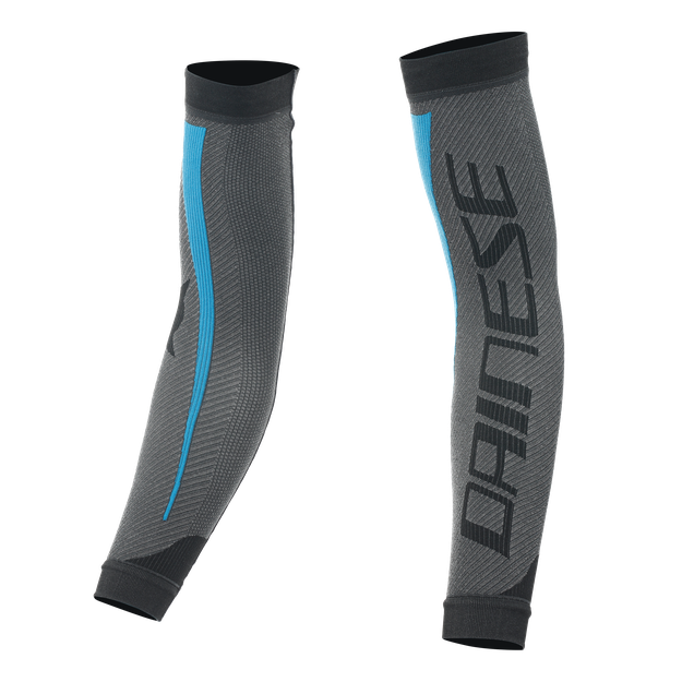 Dainese Unisex Black/Blue - Technical Motorcycle Arm Warmers - Technical Layers - Os