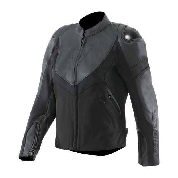 Dainese Women's Black/Black - Iperattiva - Leather - Leather - 52