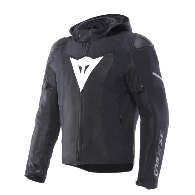 Dainese Men's Black/White - Super Sprint Air Tex - Textile - 62