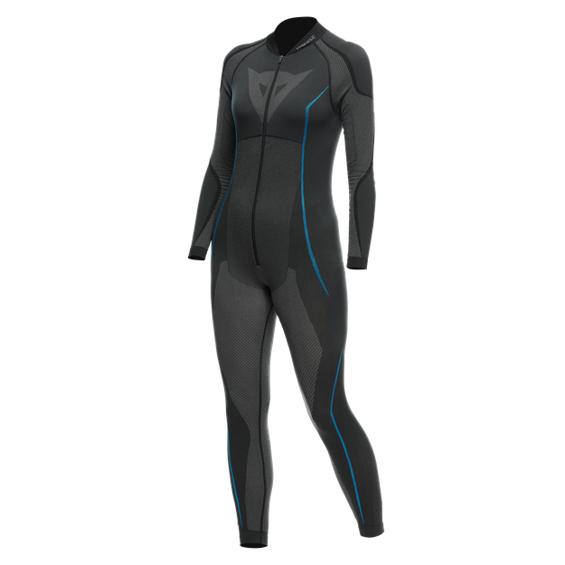 Dainese Women's Black/Blue - Technical Motorcycle Undersuit - Technical Layers - L/Xl