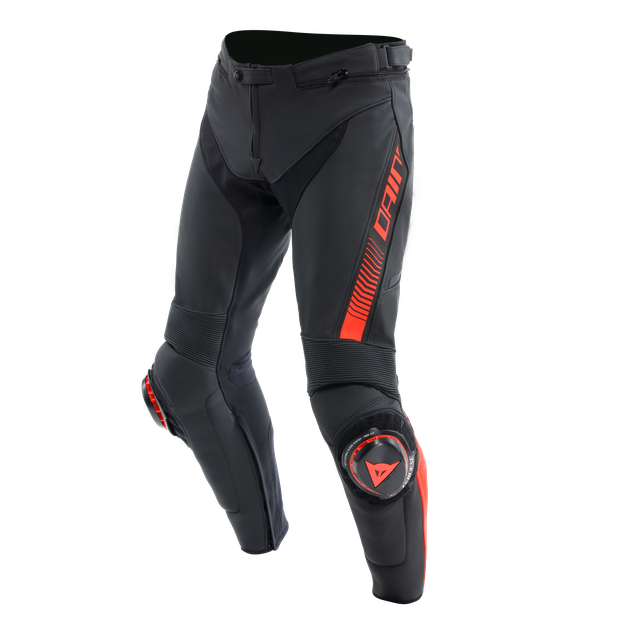 Dainese Men's Black/Red Fluo - Super Speed - Pants - 44