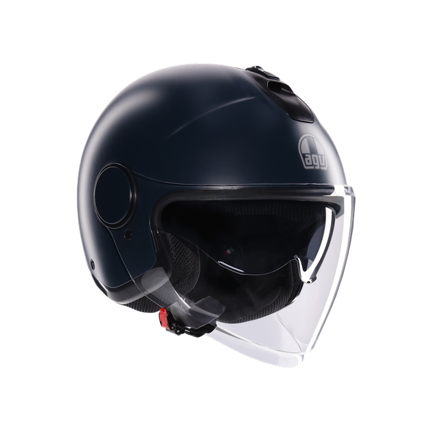 Agv Unisex Mono Matt Ottanio - Eteres - Motorbike Open Face Helmet E2206, Size: Xxl