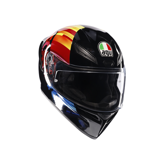 Agv Unisex Pulse 46 - K1 S - Motorbike Full Face Helmet E2206, Size: Xs