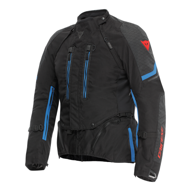 Dainese Men's Black/Black/Blue - Super Adventure Absøluteshell - Motorcycle Off - Waterproof - 58