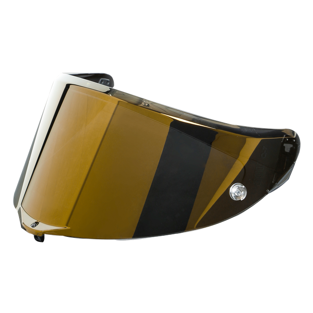 Agv Unisex Iridium Gold - Visor Pista Gp Rr/Pista Gp R/Corsa R - Mplk - Size: Os