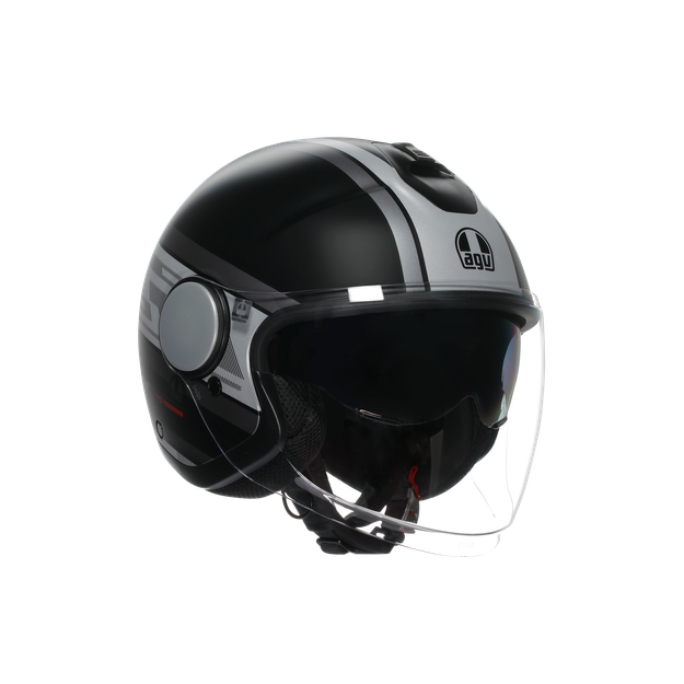 Agv Unisex Mondello Matt Black/Grey - Eteres E2206 - Size: S