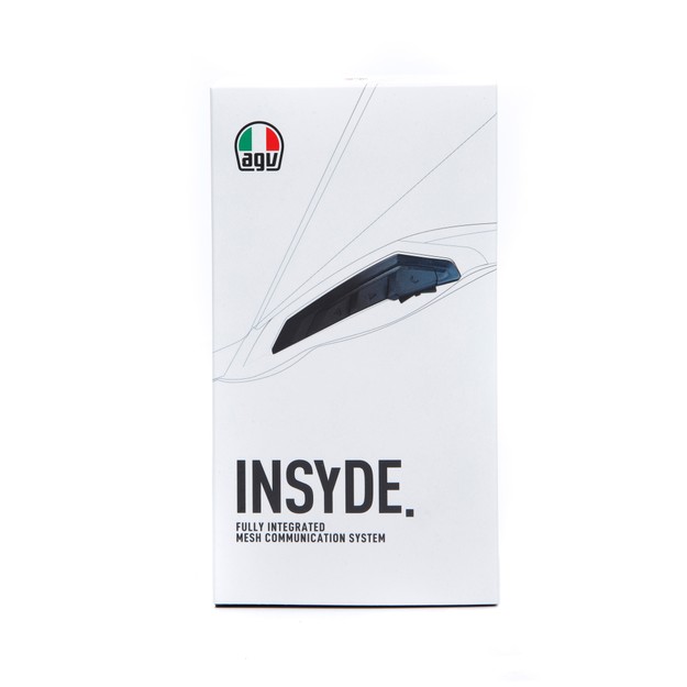 Agv Unisex Black - Insyde - Integrated Intercom Communication System For Tourmodular And K7, Size: Os