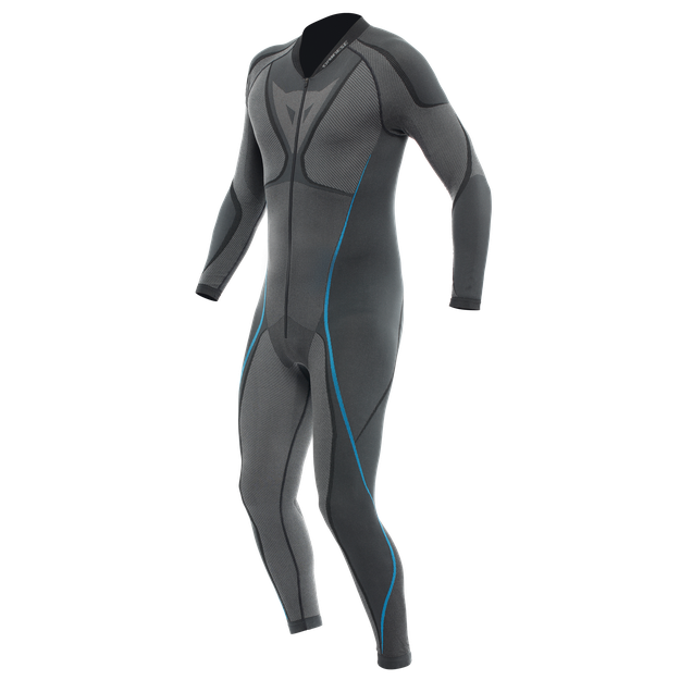 Dainese Men's Black/Blue - Motorcycle Technical Undersuit - Technical Layers - Extra Small
