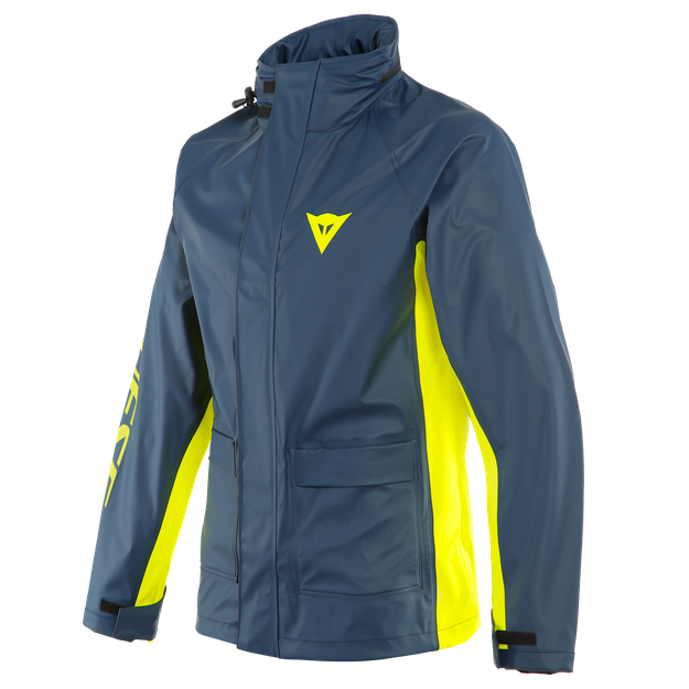 Dainese Unisex Black-Iris/Fluo-Yellow - Storm 2 - Rain Gear - Xxs