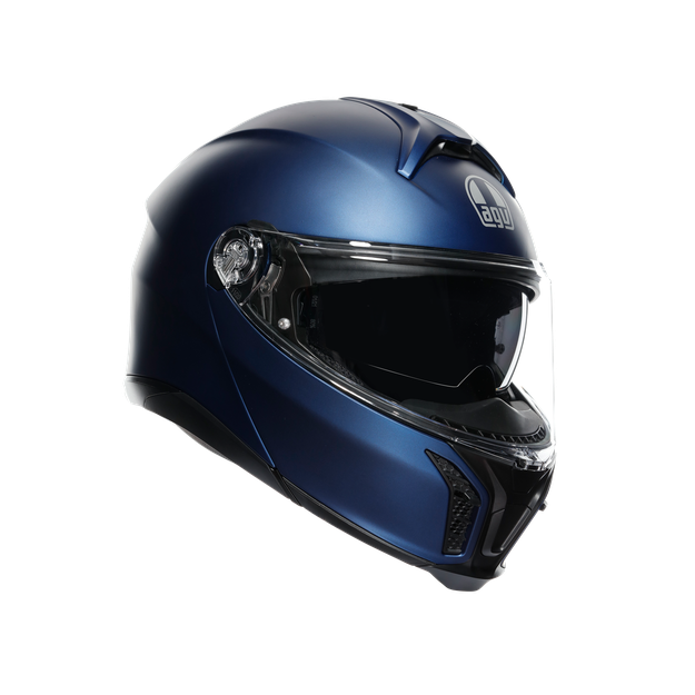 Agv Unisex Galassia Blue Matt - Tourmodular - Motorbike Flip Up Helmet E2206, Size: Xl