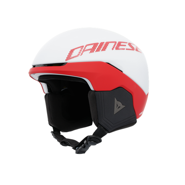Dainese Unisex White/Red - Nucleo Mips Ski Helmet - Helmets & Goggles - Lily /Racing - Xs/S