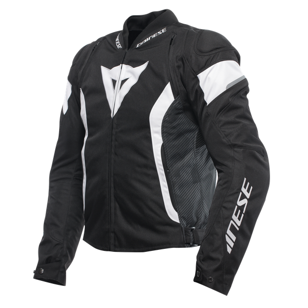 Dainese Men's Black/White/Black - Avro 5 - Textile - 46