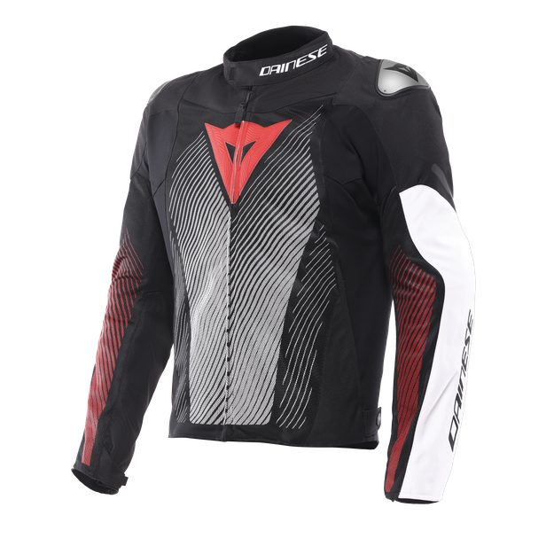 Dainese Men's Black/White/Red - Ventar Air Tex - Textile - 60