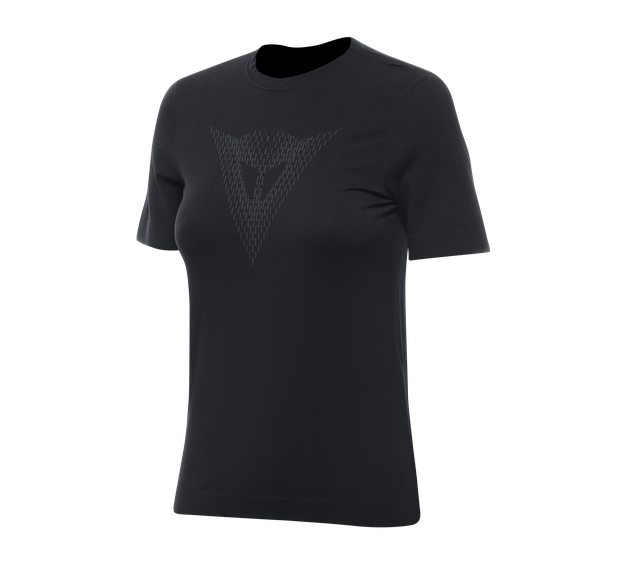 Dainese Women's Black - Motorcycle Technical Quick Dry Shirt - T-Shirts - L/Xl