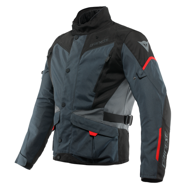 Dainese Men's Ebony/Black/Lava-Red - Tempest 3 D-Dry - Waterproof - Size 56