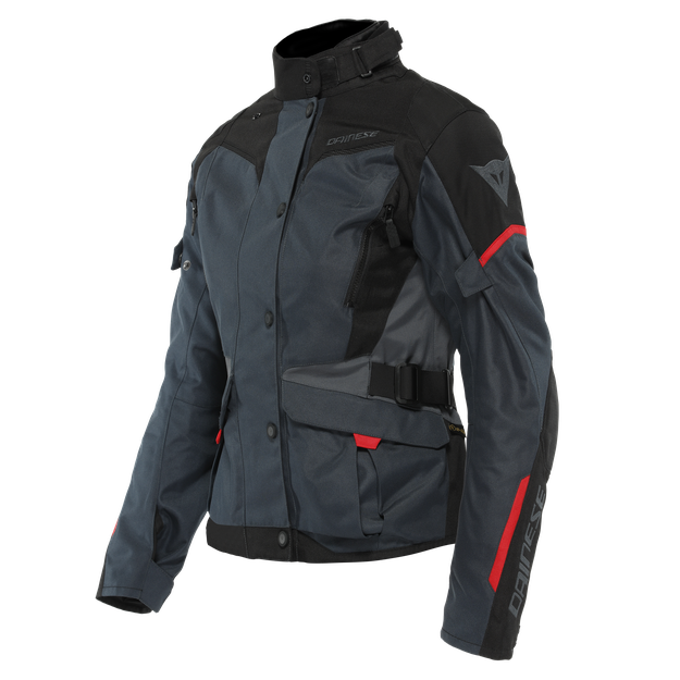 Dainese Women's Ebony/Black/Lava-Red - Tempest 3 D-Dry - Waterproof - Size 50