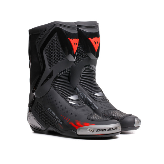 Dainese Men's Black/Red-Lava - Torque 4 Air - Leather - 39