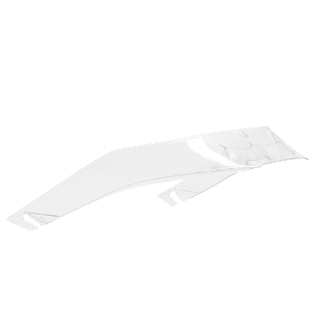 Agv Unisex Clear - Biplano Spoiler Pista Gp R (+Plastic Screws) - Size: Os