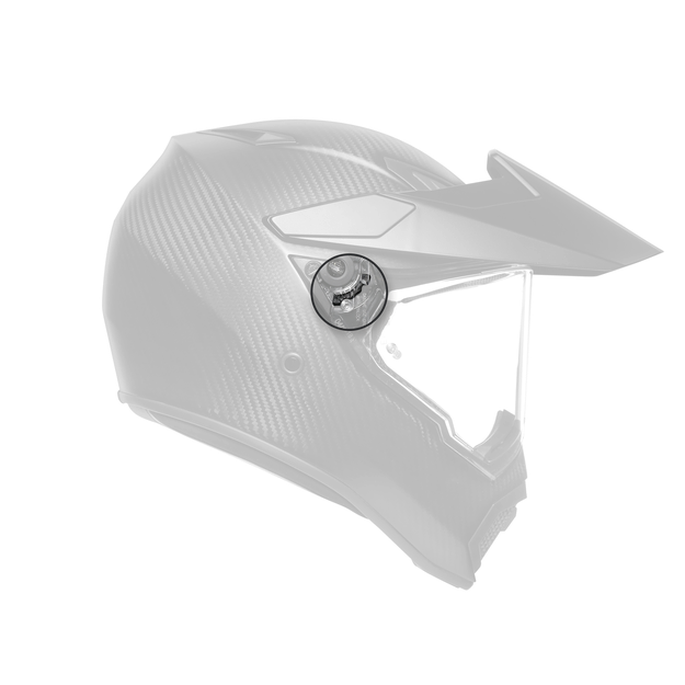 Agv Unisex Black - Click For Visor Mechanism Ax9 - Size: Os