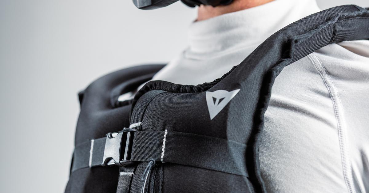 Motorcycle airbag: the protection you always need